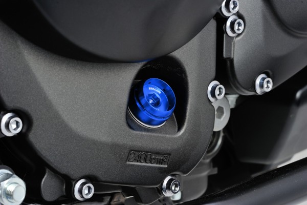 "BULLET" Oil filler cap M20 x P2.5 blue