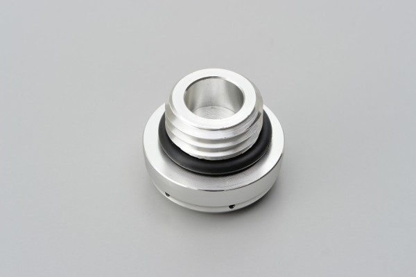 "BULLET" Oil filler cap M24 x P3.0 silver