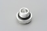 "BULLET" Oil filler cap M24 x P3.0 silver