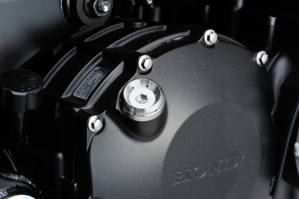 "BULLET" Oil filler cap M24 x P3.0 silver