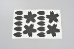 Anti-slip sticker "SAKURA" for motorcycle seat