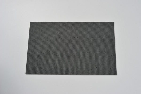 Anti-slip sticker "HONEYCOMB" for motorcycle seat