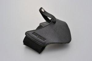 Stiefelschoner Leder schwarz Large