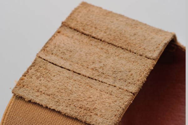 Stiefelschoner Leder braun Large