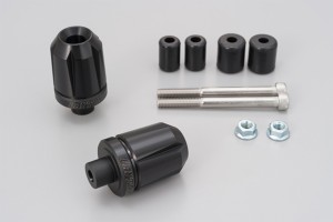 "SCRATCH" Lenkergewichte Paar 2-farbig eloxiert 7/8" + 1" / Ø 14-19 mm schwarz