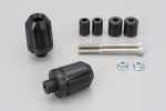 "SCRATCH" Lenkergewichte Paar 2-farbig eloxiert 7/8" + 1" / Ø 14-19 mm schwarz "SCRATCH" Lenkergewichte Paar 2-farbig eloxiert 7/8" + 1" / Ø 14-19 mm schwarz