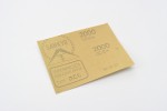 Waterproof sandpapier 2000 93x115mm 6pcs set