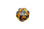 Oil filler cap dual anodized M20 x P1.5 gold black
