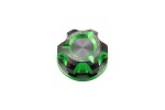 Oil filler cap dual anodized M20 x P1.5 green black