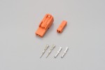 Stecker Set 2-polig orange f. HONDA Blinker