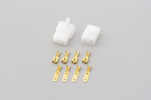 Stecker Set 4-polig rastend Typ 250