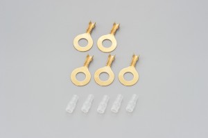 Ring terminal set LA108 dia. 8, set of 5