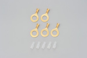 Ring terminal set LA110 dia. 10, set of 5