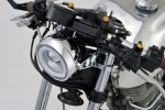 "CAPSULE120" 120mm 4 1/2" LED Headlight chrome side mount