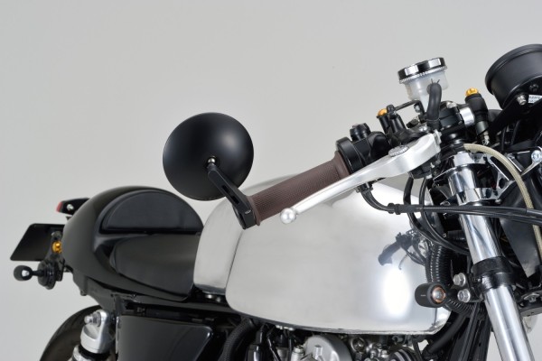 "D-MIRROR-9" Aluminium ABS Lenkerenden Spiegel...