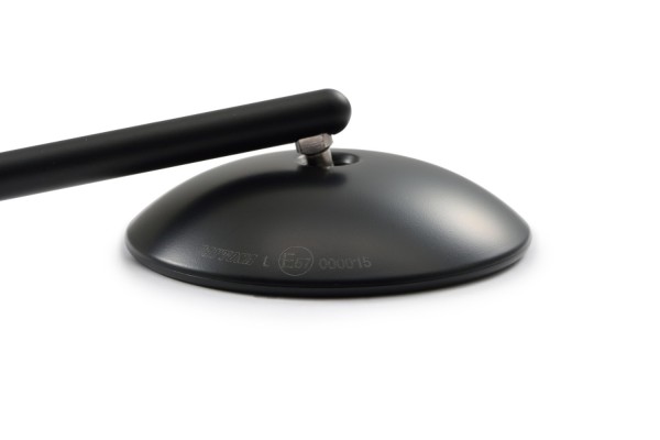 "D-MIRROR-9" steel ABS mirror set 2pcs black