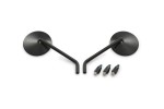 "D-MIRROR-10" steel ABS mirror set 2pcs black