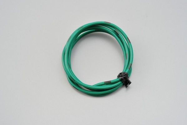Colored wire, AWG14 AVS2.00, green, 1m