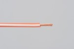 Colored wire, AWG18 AVS0.75, orange/white, 2m