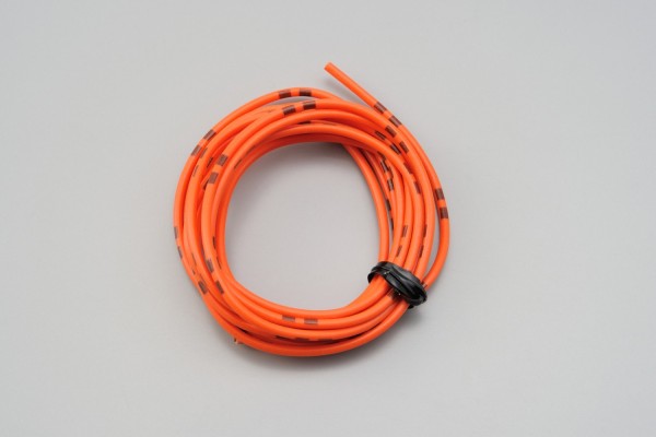 Colored wire, AWG18 AVS0.75, orange, 2m