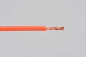 Colored wire, AWG18 AVS0.75, orange, 2m 2