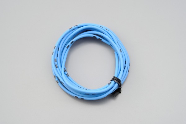 Farbiges Kabel AWG18 0.75qmm 2 Meter hellblau