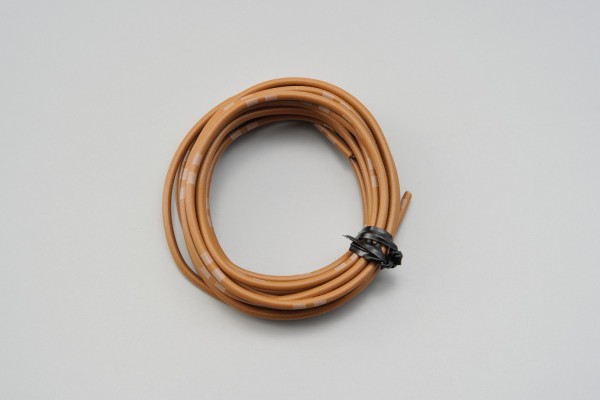 Colored wire, AWG18 AVS0.75, brown, 2m