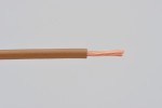 Colored wire, AWG18 AVS0.75, brown, 2m