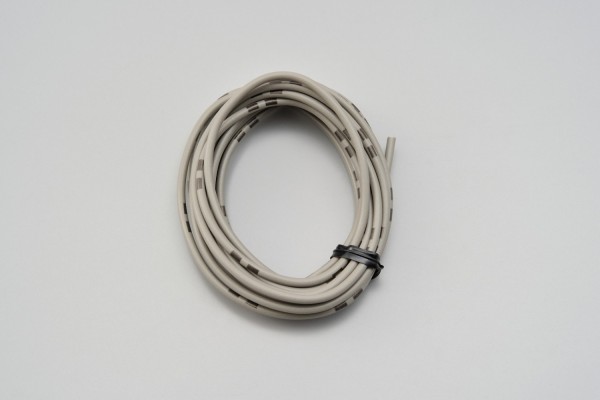 Colored wire, AWG18 AVS0.75, gray, 2m
