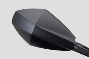"D-MIRROR-12" Aluminium ABS Seitenspiegel DIAMOND schwarz... 2