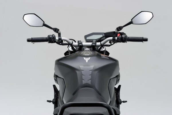 "D-MIRROR-12" aluminum ABS mirror DIAMOND black...