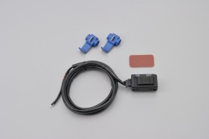 On/Off slide switch black