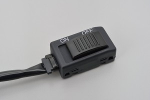 On/Off slide switch black 2