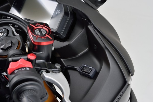 On/Off slide switch black