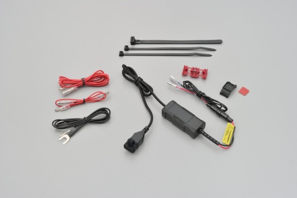 Power supply USB SLIM 2x USB for motorcycle handlebar - Daytona Europe