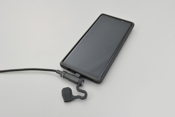 USB cable type-A to type-C l-shaped 200mm