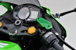 Deckel Bremspumpe  grün eloxiert für KAWASAKI Z650 Z900 vorn