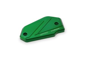 Deckel Bremspumpe  grün eloxiert für KAWASAKI Z650 Z900 vorn