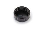 MASTER CYLINDER CAP CNC ALLOY, BLACK, REAR 42MM KAWASAKI Z650 Z900