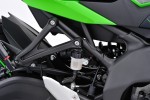 MASTER CYLINDER CAP CNC ALLOY, BLACK, REAR 42MM KAWASAKI Z650 Z900