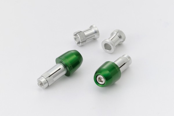 "PINO-1" Lenkergewichte Set Aluminium CNC grün...