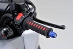 "PINO-2" Lenkergewichte Set Aluminium CNC blau eloxiert 14-19mm M8
