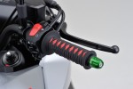 "PINO-2" Lenkergewichte Set Aluminium CNC grün eloxiert 14-19mm M8