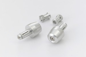 "PINO-3" Lenkergewichte Set Aluminium CNC silber eloxiert... 2