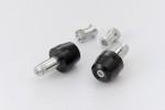 "PINO-3" Lenkergewichte Set Aluminium CNC schwarz eloxiert 14-19mm