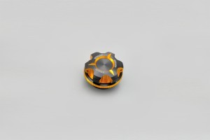 Oil filler cap dual anodized M30 x P1.5 gold black