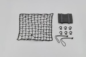 Cargo net 500x500 black with pouch