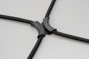 Gepäck Band X-förmig 2x 1000mm schwarz 2