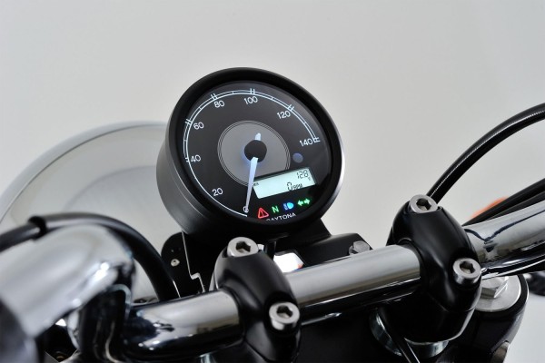 "VELONA80" Tachometer 140 KM/H MPH, weiße LED,...