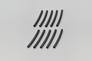 Schrumpfschlauch Set 6 mm schwarz 10x 70mm Länge